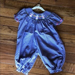 Smocked Easter longall